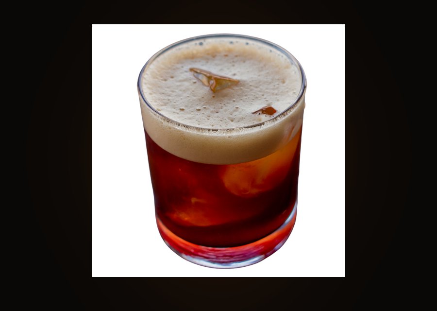 Carajillo espresso cocktail with Licor 43