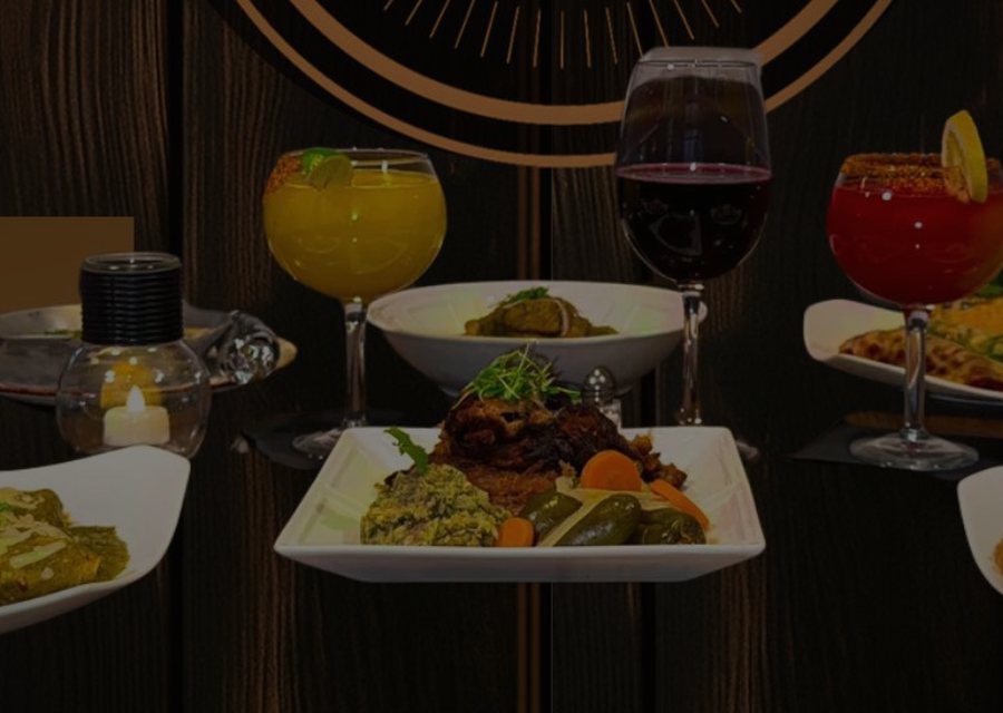 Plated Mexican cuisine at Carajillo Las Vegas